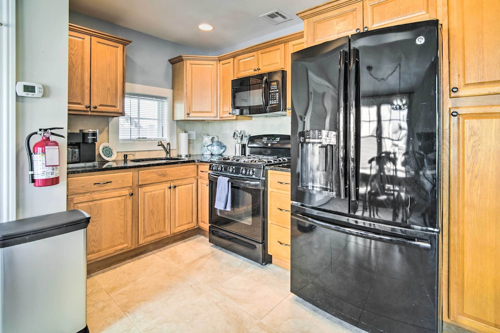 Waterfront Beach Haven West Home with Boat Dock — 4-Star Luxury Hotel in Manahawkin, United States
