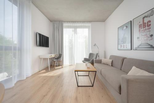 Beautiful White Beige Apartments in Wrocław by Noclegi Renters — 4-Star Luxury Hotel in Wroclaw, Poland