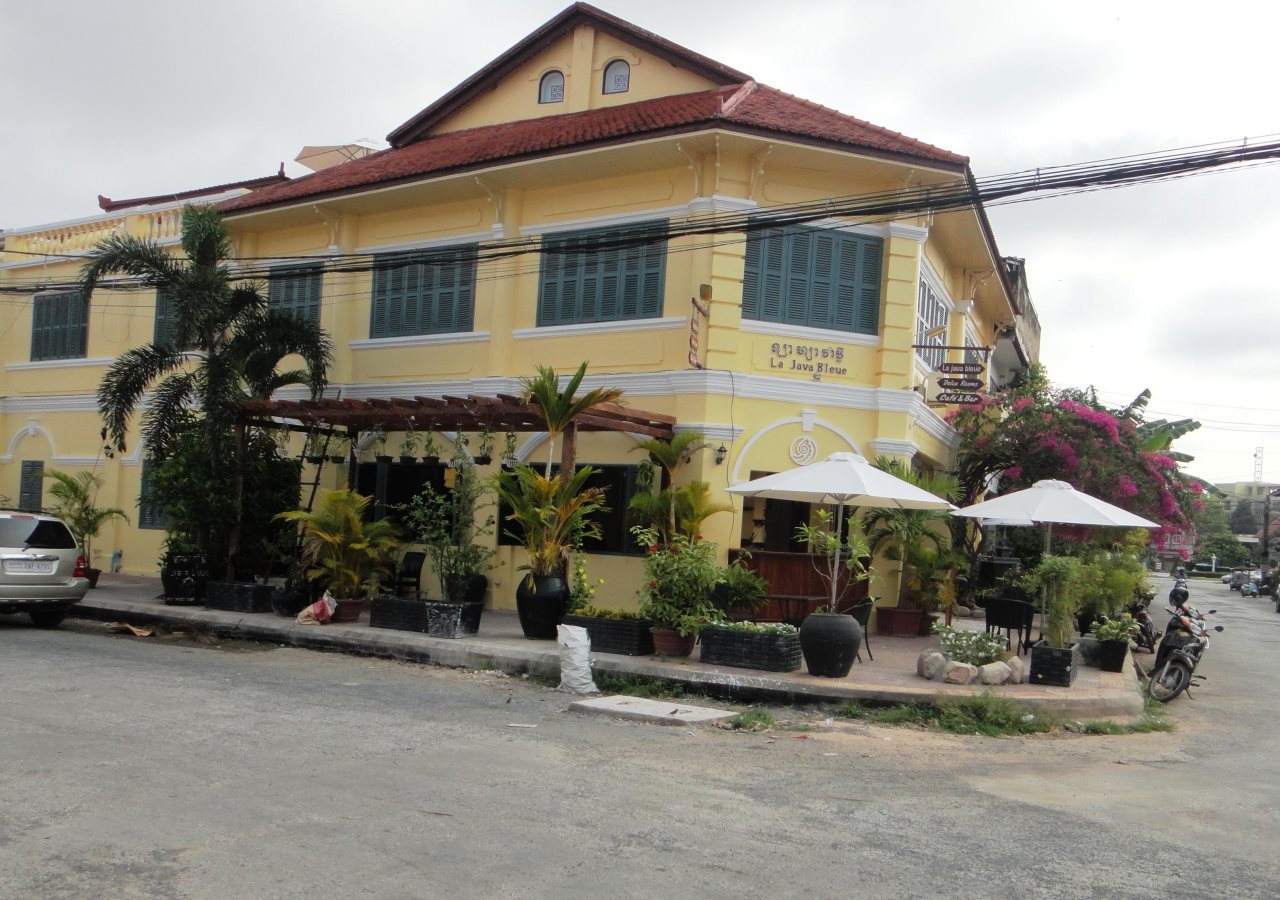 Hotel La Java Bleue in Kampot, Cambodia