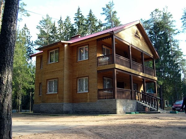 Hatin’ bor in Ostashkov, Russia