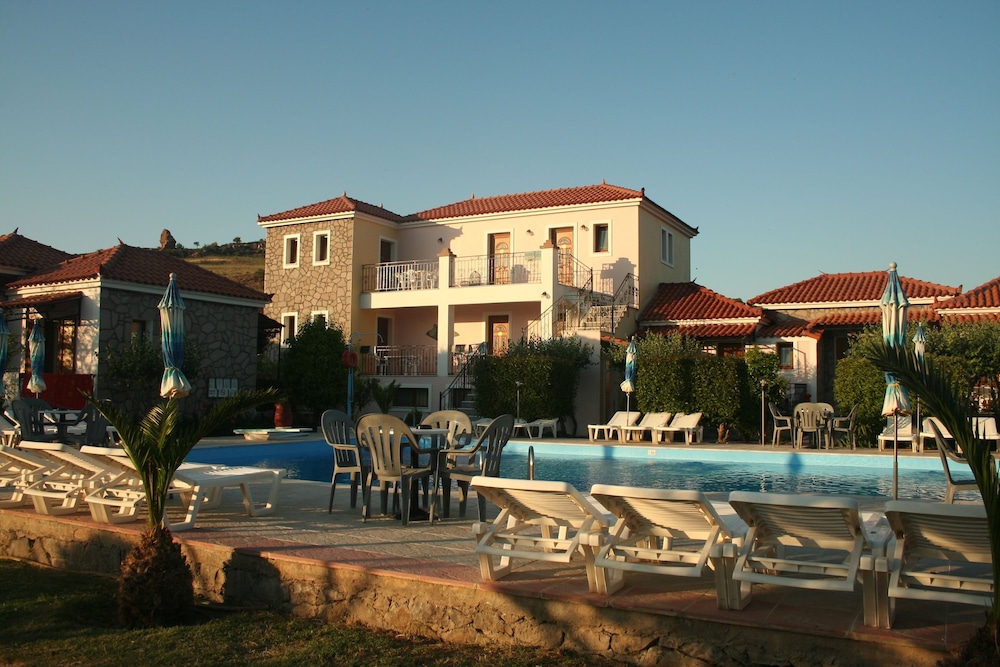 Christinas Gardens in Petra, Greece