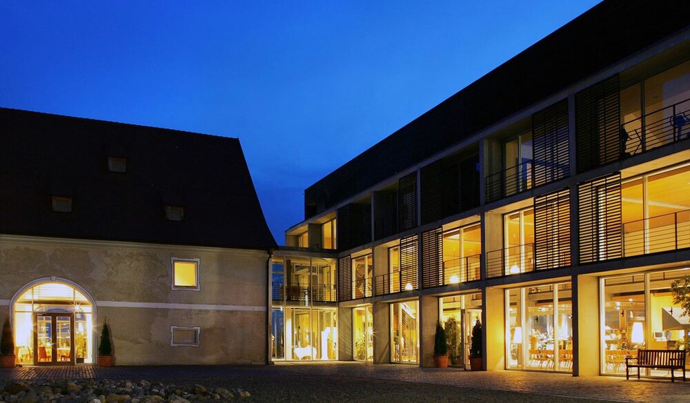 Hotel Front - Evening/Night