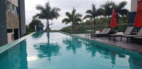 Loft Confort Praia Brava Itajaí Camboriú com piscina panorâmica