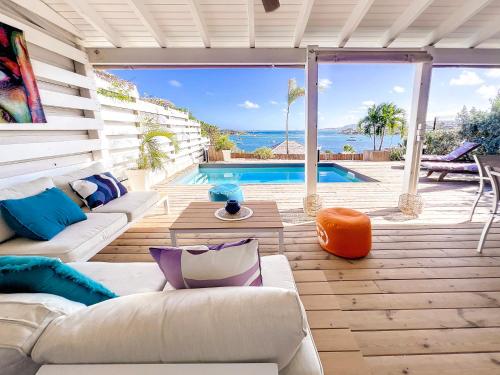 Little Paradise 1 3 bedrooms private pool Cul de Sac Bay view in Unknown City, Saint Martin