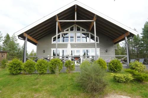 Utsikten Ny flott hytte Privat Badstue Spabad — 4-Star Luxury Hotel in Torsby, Sweden