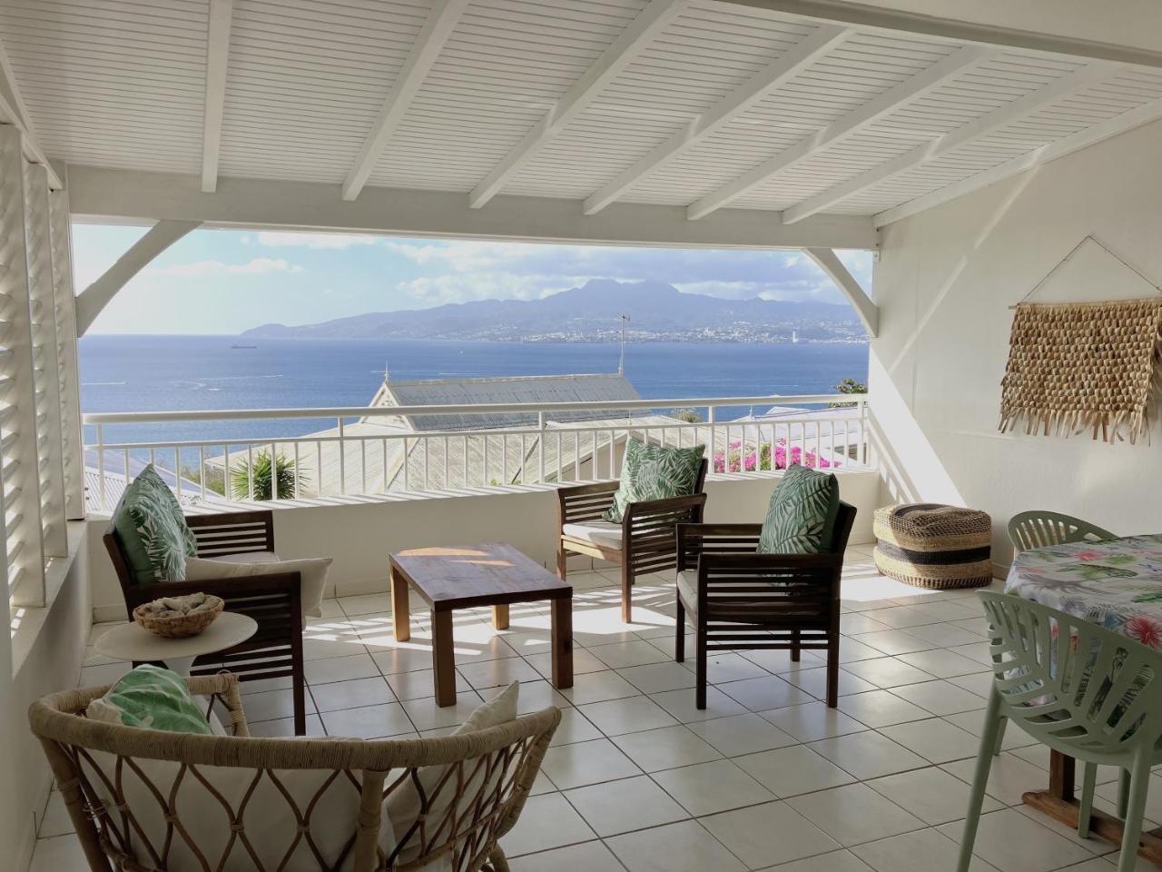 Ti Mor Bras Vue mer panoramique Grande terrasse — 4-Star Luxury Hotel in Les Trois-Ilets, Martinique