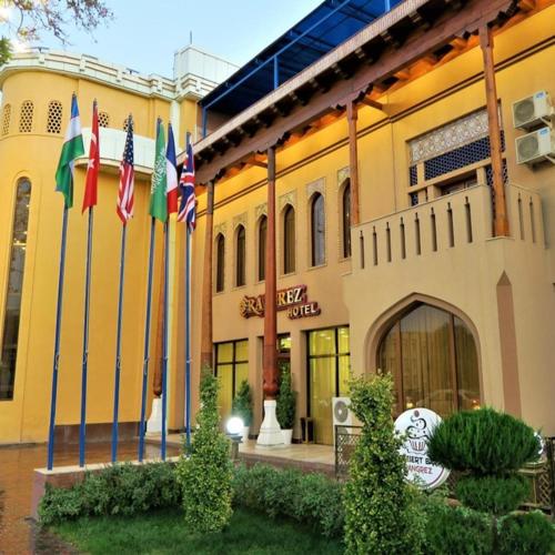 Rangrez hotel - carbon neutral hotel in Bukhara