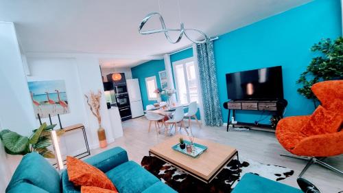 Le Clavel Superbe Deco Centre Historique Climatise Parking a Proximite in Sete, France