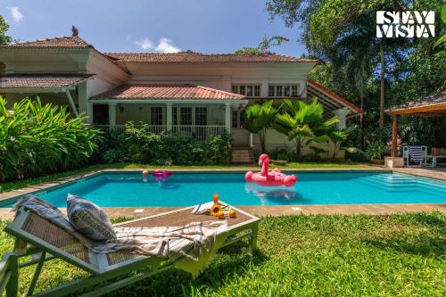 StayVista at A Portuguese Tale Pool Bar & BBQ in Vagator, India