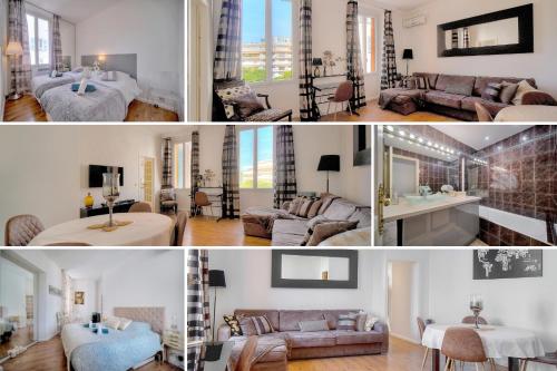 Le Cal 3 Pieces 2 Min Plage Vca - carbon neutral hotel in Cannes