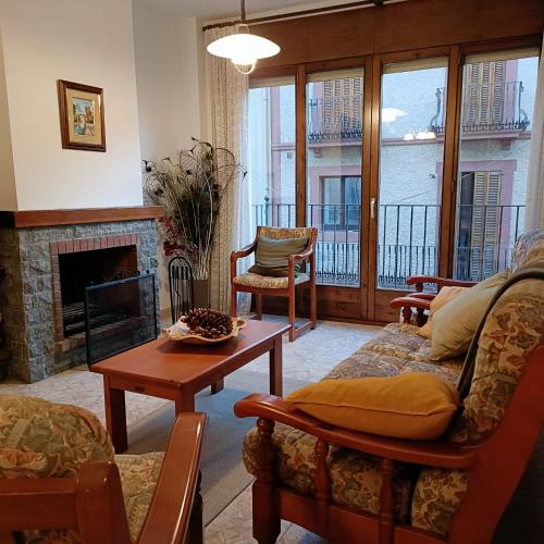 Muralla in Camprodon, Spain