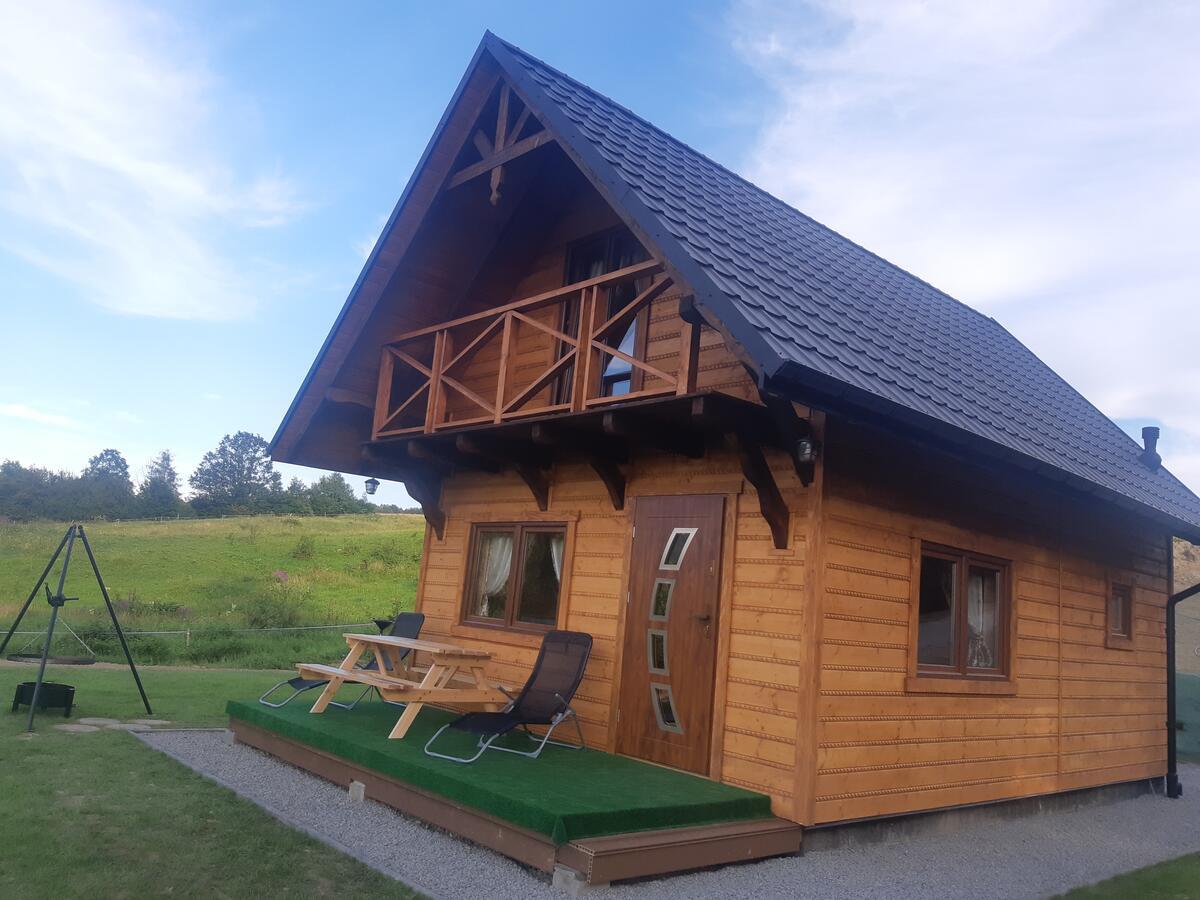 Domek na wzgórzu RYŚ in Krempna, Poland