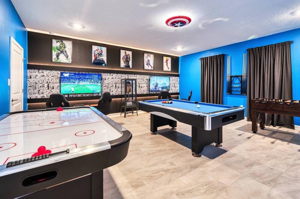 Gorgeous Brand New 7 Bedrooms House With Pool and Game Room at Champions Gate Resort - photo 50