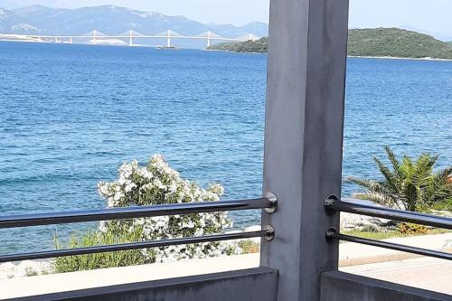 View of the Pelješki bridge — 4-Star Luxury Hotel in Janjina, Croatia