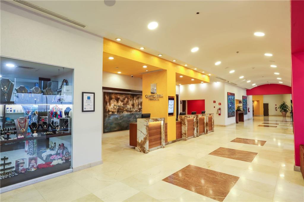 Lobby and front desk