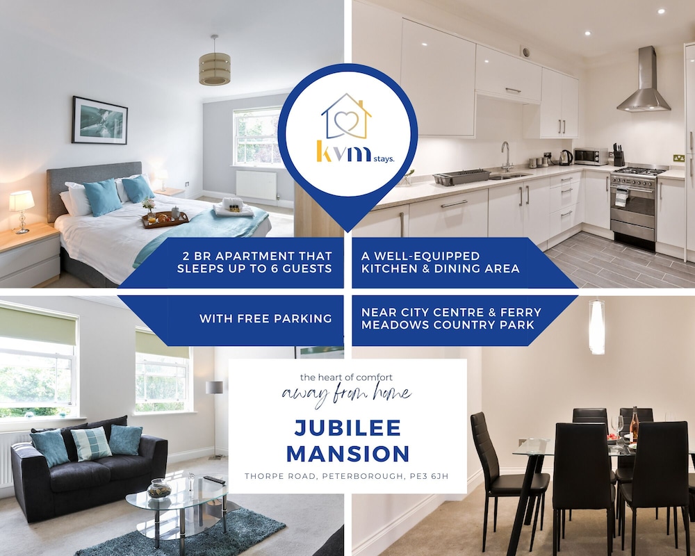 KVM Jubilee Mansions 2 — 4-Star Luxury Hotel in Peterborough, United Kingdom