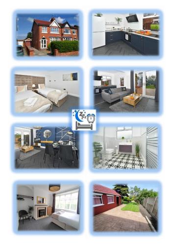 Moonlight House sleeps 7 driveway garden — 4-Star Luxury Hotel in Crewe, United Kingdom