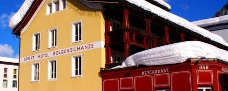 Snowboardhotel Bolgenschanze in Davos, Switzerland