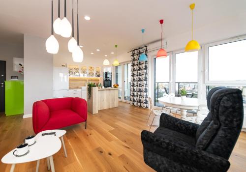 Apartament River Tower in Bydgoszcz, Poland