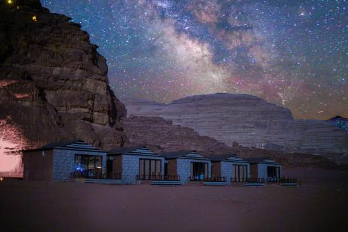 Magic Bedouin Star in Wadi Rum, Jordan