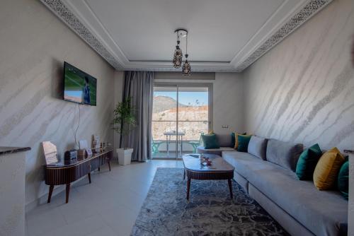 Luxury Apartment 99sqm with Beach front AC and Unlimited Wi Fi — 4-Star Luxury Hotel in Agadir, Morocco