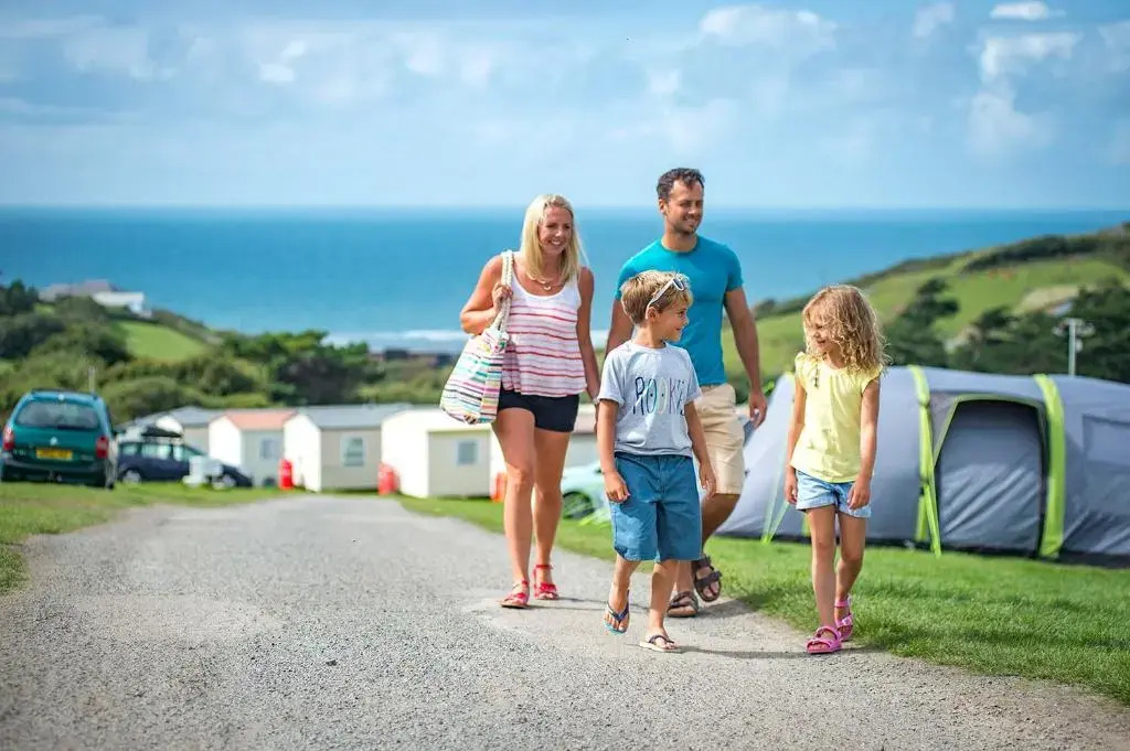 Widemouth Bay Caravan Park in Bude, United Kingdom