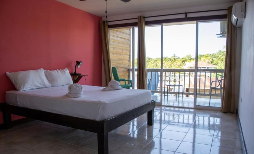 Los balcones over the sea in Bocas Del Toro, Panama