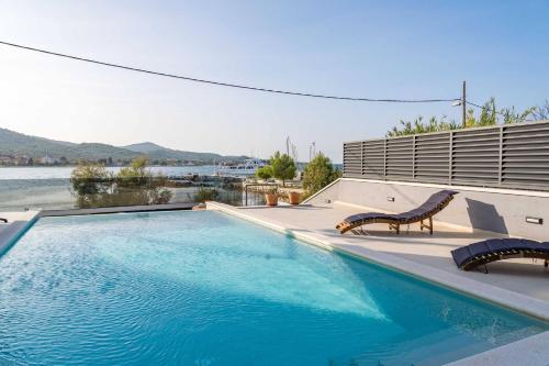 MY DALMATIA Luxury villa Tala with amazing sea view private heated pool and sauna — 4-Star Luxury Hotel in Pasman, Croatia