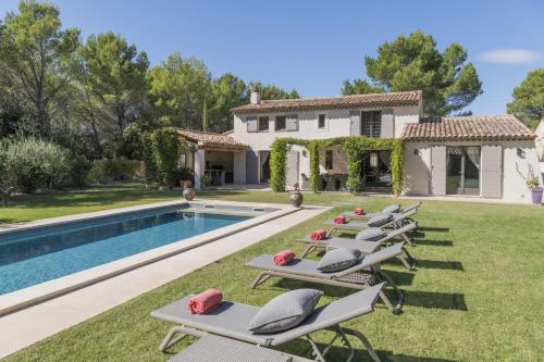 High Standard Provencal Bastide With Heated Pool In Lourmarin In The Luberon Vaucluse 10 People — Lourmarin