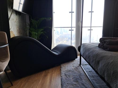Chillout View & Pleasure Apartment Wola Tower 15th floor in Warsaw, Poland