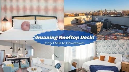 1 Mile to Downtown 4BR 4BA w Rooftop Deck in Nashville, United States