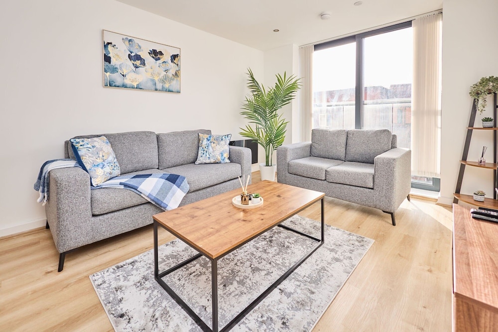 Birmingham 2bed modernkitchen petsok tv wifi — 4-Star Luxury Hotel in Birmingham, United Kingdom