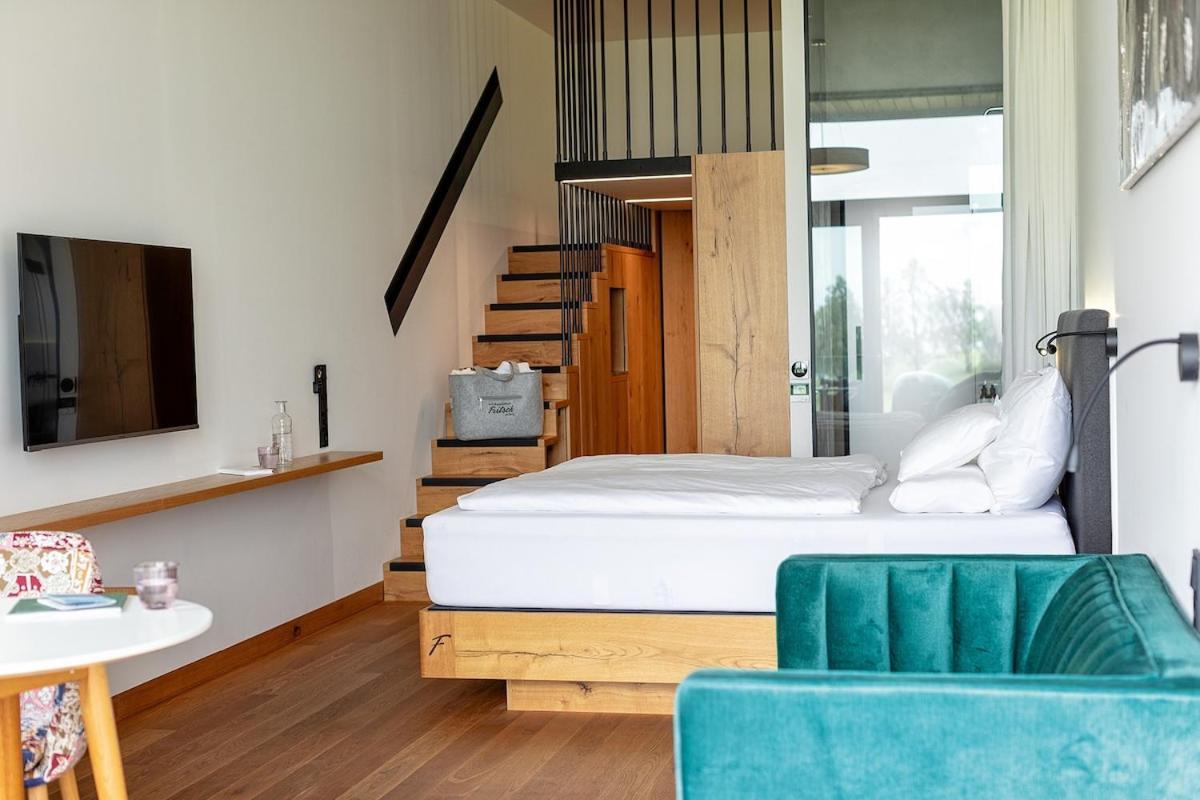Design Chalet with Garden Pool Spa & Restaurant — 4-Star Luxury Hotel in Lochau, Austria