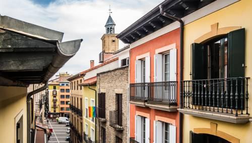 El Camino Urban Rooms in Pamplona, Spain