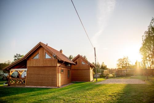 Domki u danusi - carbon neutral hotel in Stezyca