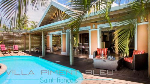 Villa Piment Bleu à Louisiana Park près des plages — 4-Star Luxury Hotel in Saint-Francois, Guadeloupe