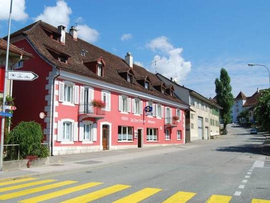 La Tour Rouge in Delemont, Switzerland