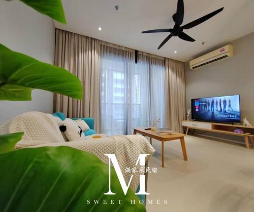 Arcoris Mont Kiara 19# Deluxe 1 Bedroom With Balcony KL #1 3Pax — 4-Star Luxury Hotel in Kuala Lumpur, Malaysia