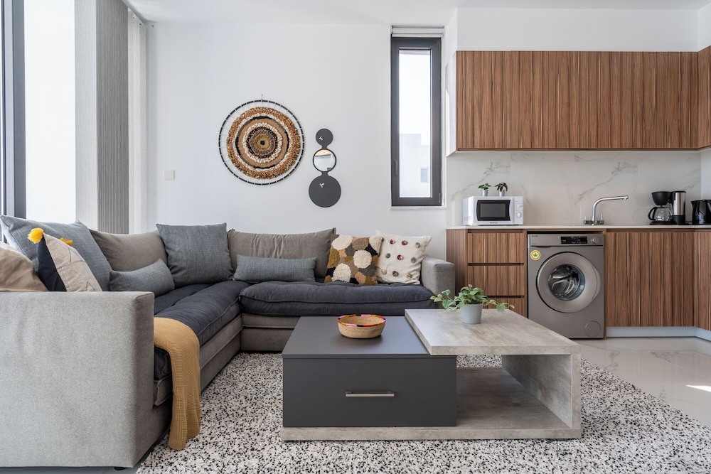 Taupe 2 BR Apt. & Balcony in Larnaca — 4-Star Luxury Hotel in Livadia, Cyprus