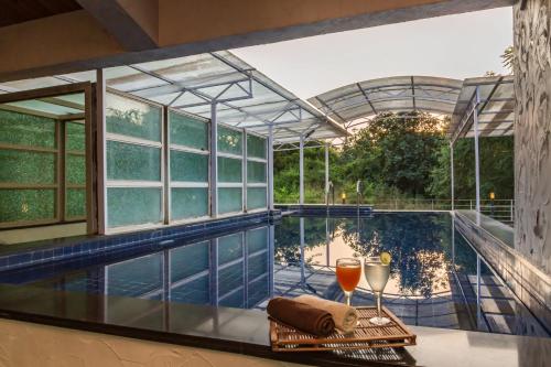 SaffronStays Bellini Karjat pet-friendly hotel Kalamb