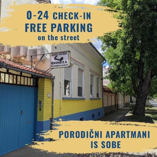 Brindza Vendégház in Szeged, Hungary