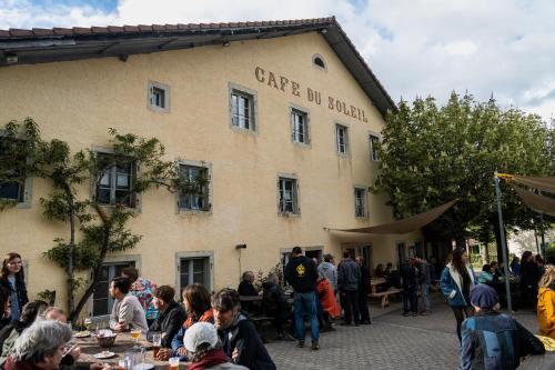 Café du Soleil in Saignelegier, Switzerland