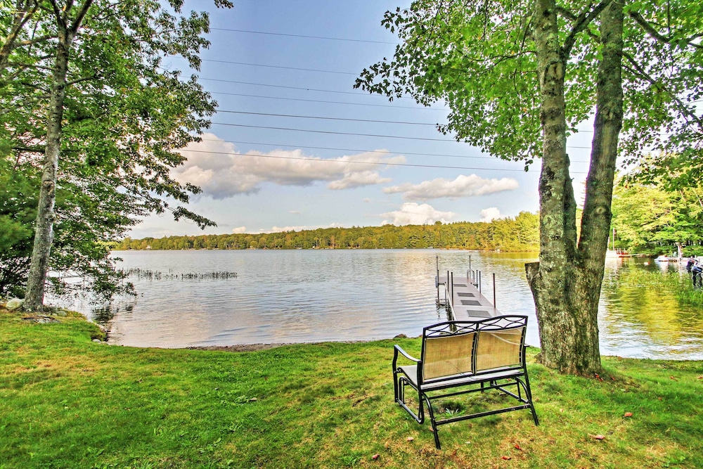 Scenic Lyman Home On Swan Pond With Wraparound Deck 17919144 — Alfred
