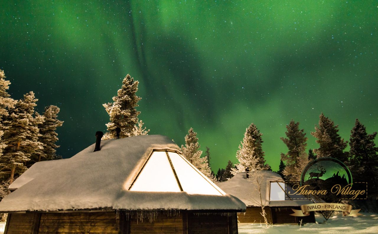 Aurora Village Ivalo - carbon neutral hotel in Ivalo