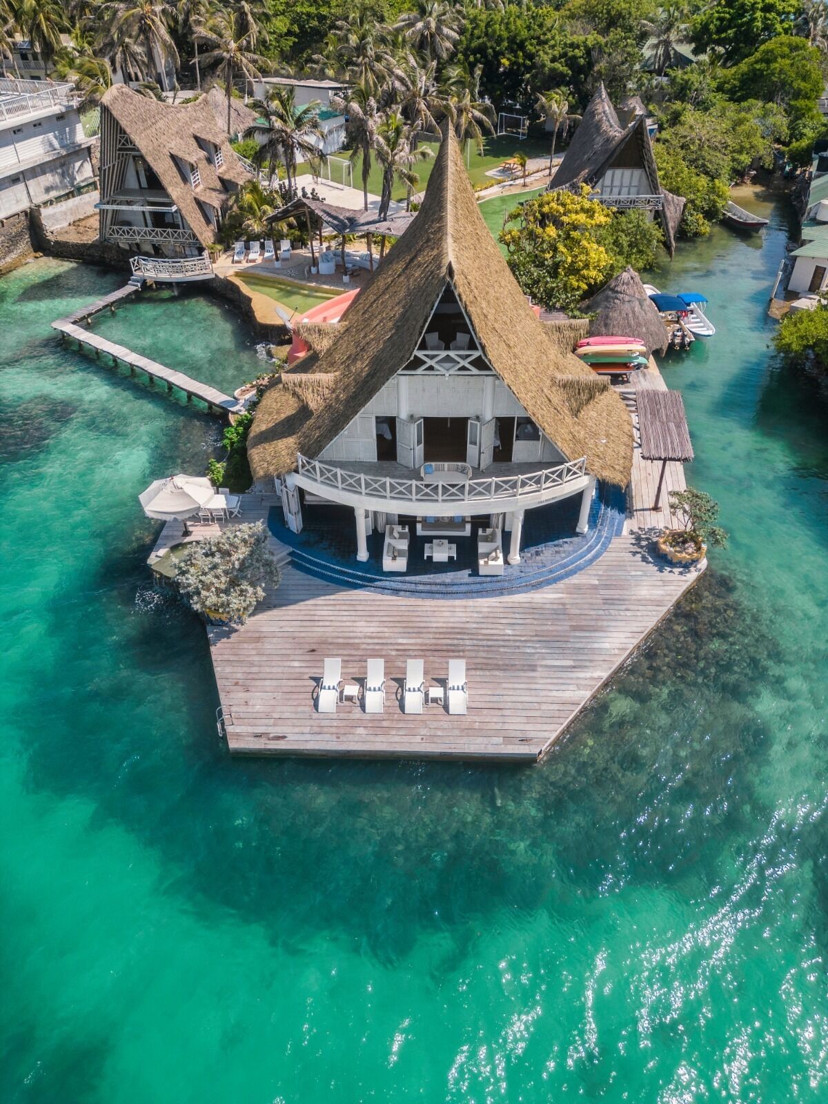 Isla Matamba in Cartagena, Colombia