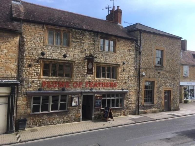 The Plume of Feathers - carbon neutral hotel in Sherborne