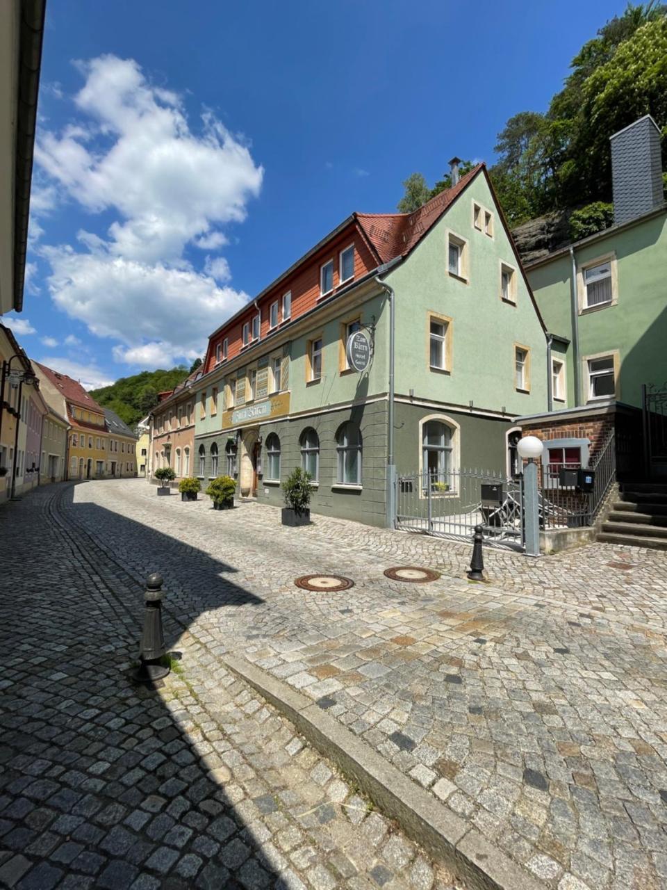 Hotel Garni Zum Baren - carbon neutral hotel in Bad Schandau