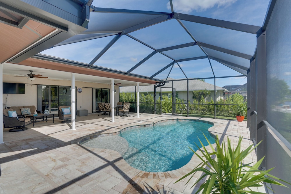 Canal Front Retreat with Dock in Cape Coral in Cape Coral, United States
