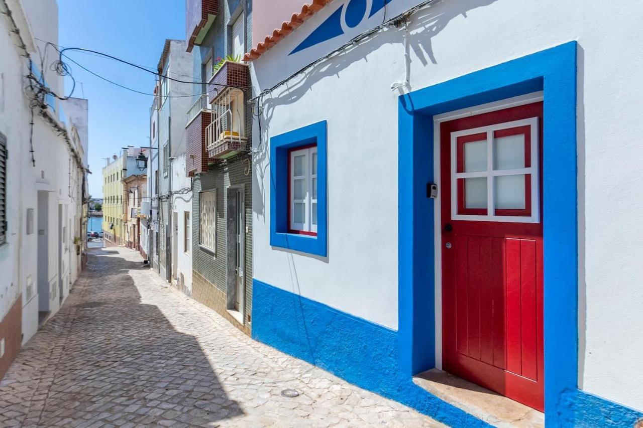 Typical fishing village in historic center II in Portimao, Portugal