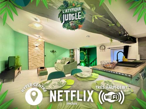 L’atypique Jungle Hyper Centre Refait a Neuf in Rochefort, France